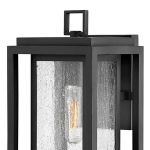 Tropic 7" One Light Small Wall Mount Lantern, Black