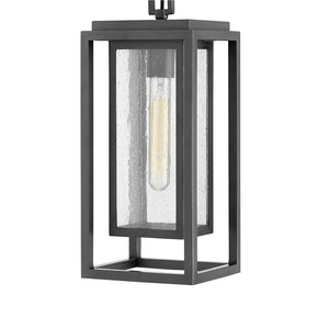 Tropic 7" One Light Medium Hanging Lantern, Oil Rubbed Bronze