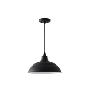 RLM 14'' Shade & Cord Canopy, Black - Main Product Image.jpg