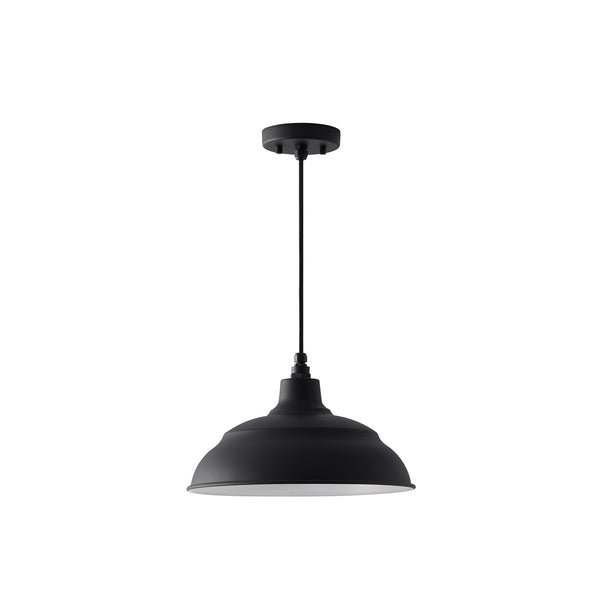 RLM 14'' Shade & Cord Canopy, Black - Main Product Image.jpg