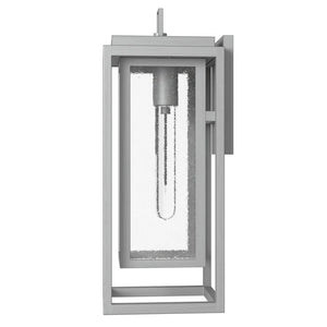 Tropic 7" One Light Medium Wall Mount Lantern, Satin Nickel