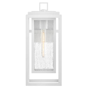 Tropic 7" One Light Medium Wall Mount Lantern, Textured White