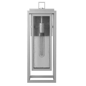 Tropic 20" One Light Medium Wall Mount Lantern, Satin Nickel