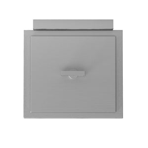 Tropic 20" One Light Medium Wall Mount Lantern, Satin Nickel