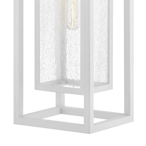 Tropic 20" One Light Medium Wall Mount Lantern, Textured White