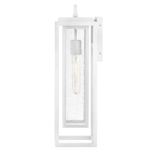 Tropic 20" One Light Medium Wall Mount Lantern, Textured White