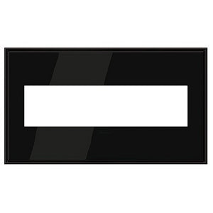 adorne® AWC4GBLN4 Black Nickel Four-Gang Screwless Wall Plate