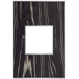 adorne® AWM1G2MA4 Macassar One-Gang Screwless Wall Plate