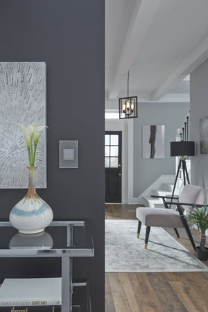 adorne® AWM1G2RG4 Rustic Grey One-Gang Screwless Wall Plate