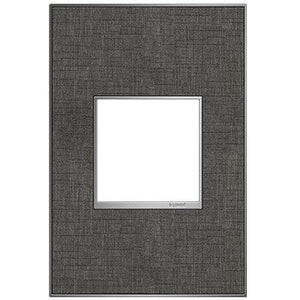 adorne® AWM1G2SL4 Slate Linen One-Gang Screwless Wall Plate
