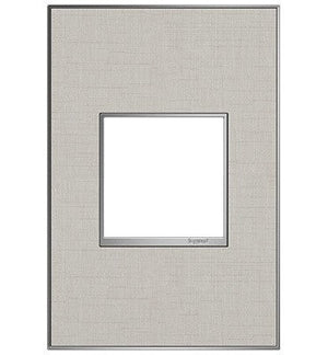 adorne® AWM1G2TL4 True Linen One-Gang Screwless Wall Plate