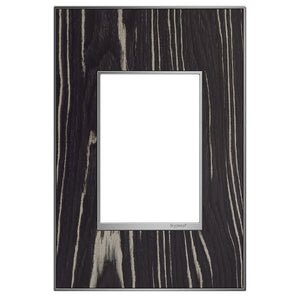 adorne® AWM1G3MA4 Macassar One-Gang-Plus Screwless Wall Plate