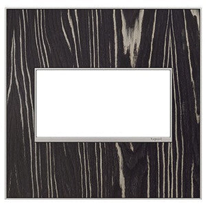 adorne® AWM2GMA4 Macassar Two-Gang Screwless Wall Plate