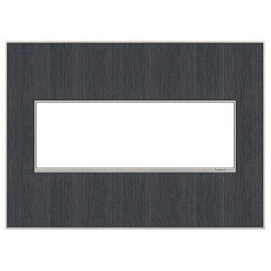 adorne® AWM3GRG4 Rustic Grey Three-Gang Screwless Wall Plate