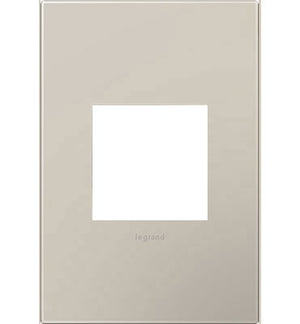 adorne® AWP1G2GG4 Greige One-Gang Screwless Wall Plate with Microban®