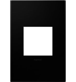 adorne® AWP1G2NK4 Black Ink One-Gang Screwless Wall Plate