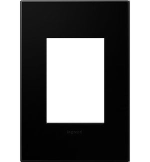 adorne® AWP1G3NK4 Black Ink One-Gang-Plus Screwless Wall Plate