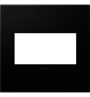 adorne® AWP2GNK4 Black Ink Two-Gang Screwless Wall Plate