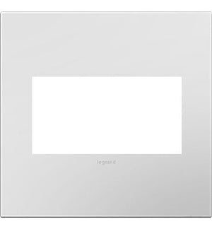 adorne® AWP2GPW4 Matte White Two-Gang Screwless Wall Plate with Microban®