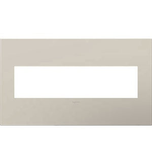 adorne® AWP4GGG4 Greige Four-Gang Screwless Wall Plate