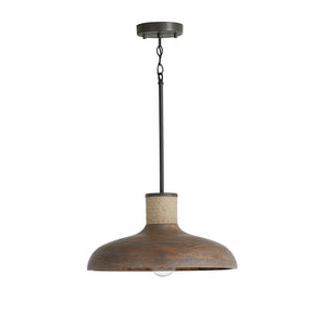 Jake 17'' One Light Pendant, Grey Wash and Iron - Main Product Image.jpg