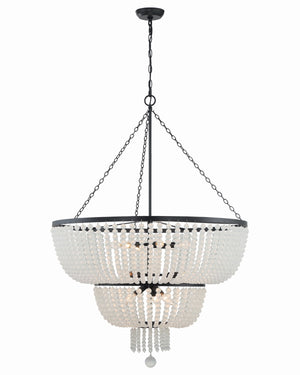 Kylie 32'' 12 Light Chandelier, Matte Black - Main Product Image.jpg
