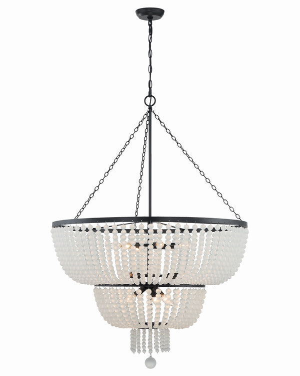 Kylie 32'' 12 Light Chandelier, Matte Black - Main Product Image.jpg