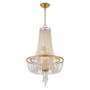 Arcina 18'' Four Light Chandelier, Antique Gold - Alternate Product Image 1.jpg