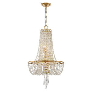 Arcina 18'' Four Light Chandelier, Antique Gold - Alternate Product Image 3.jpg