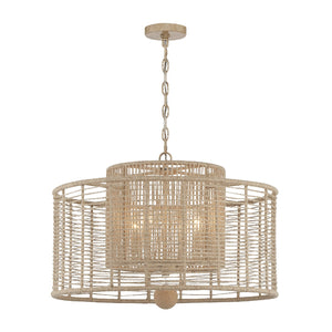 Jayda 25'' Four Light Chandelier, Burnished Silver - Alternate Product Image 1.jpg