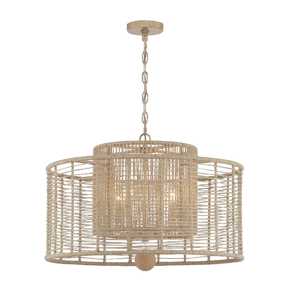 Jayda 25'' Four Light Chandelier, Burnished Silver - Alternate Product Image 1.jpg