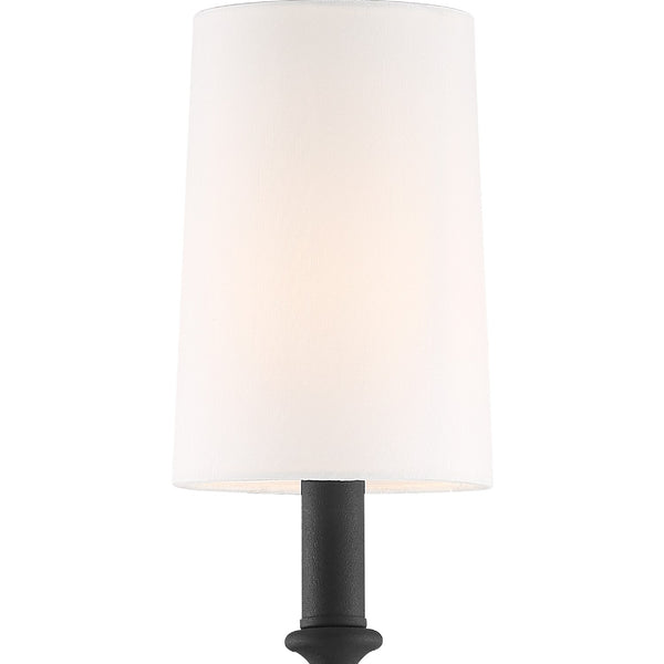 Sylvain 4.75'' One Light Wall Sconce, Black - Alternate Product Image 3.jpg
