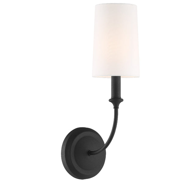 Sylvain 4.75'' One Light Wall Sconce, Black Alt 4.jpg