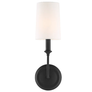 Sylvain 4.75'' One Light Wall Sconce, Black - Main Product Image.jpg