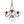 Maison Parisienne 13'' Three Light Hand Cut Crystal Mini Chandelier, Bronze - Main Product Image.jpg