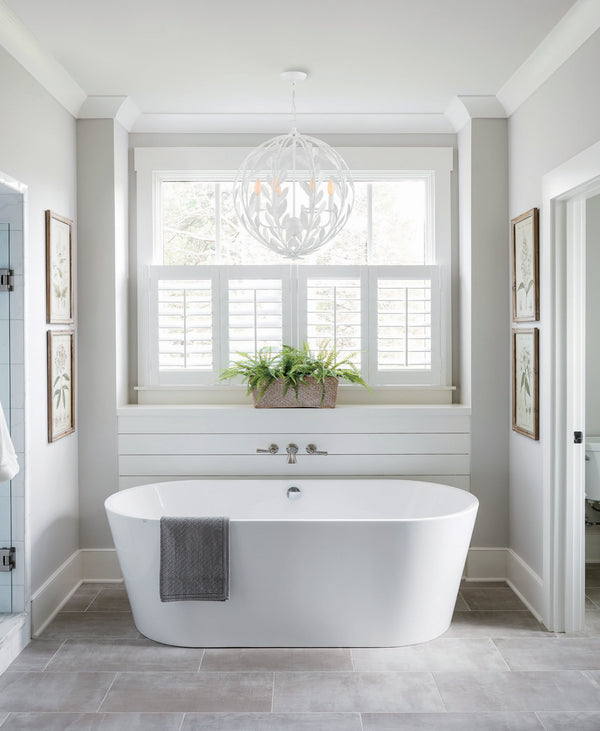 Laurel 21'' Six Light Chandelier, Matte White - Alternate Product Image 1.jpg