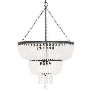 Kylie 24.75'' Eight Light Chandelier, Matte Black - Main Product Image.jpg
