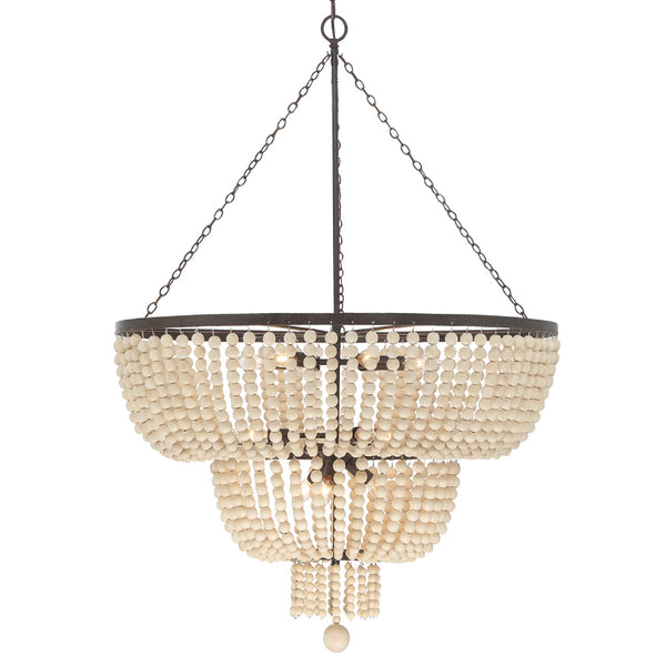 Kylie 32'' 12 Light Chandelier, Forged Bronze - Main Product Image.jpg