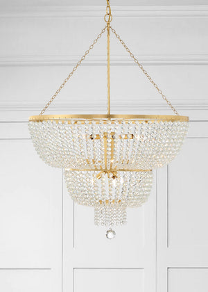 Kylie 32'' 12 Light Chandelier, Antique Gold Alt 5.jpg