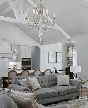 Arcina 32.5'' 12 Light Chandelier, Antique Silver - Alternate Product Image 2.jpg