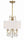 Ophelia 14'' Three Light Chandelier, Gold Clear Hand Cut Crystal - Main Product Image.jpg