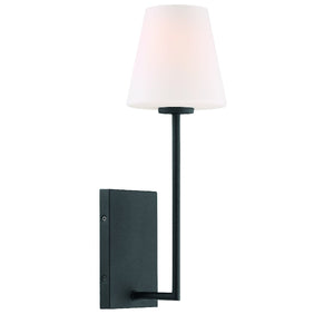 Lennon 6'' One Light Wall Sconce, Black - Main Product Image.jpg