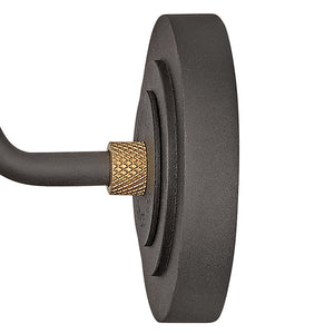 Vortex 9" One Light Small Gooseneck Barn Light, Museum Bronze