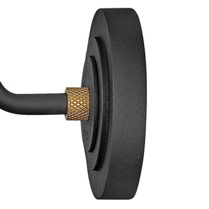 Vortex 9" One Light Small Gooseneck Barn Light, Textured Black