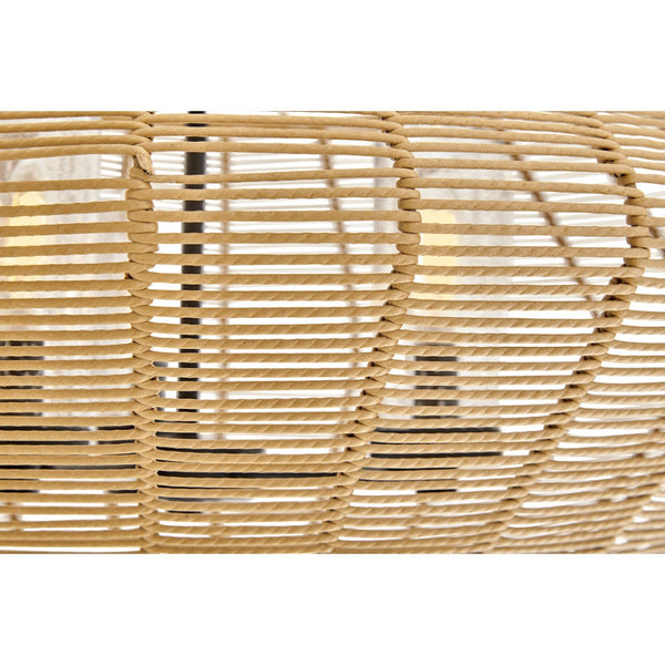 Luca 28" Five Lights Medium Single Tier Chandelier, Black / Camel Shade