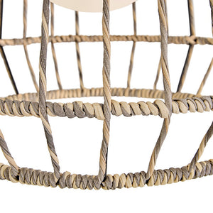 Quasar 24" One Light Large Hanging Pendant, Black