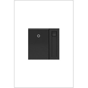 adorne® ADPD4FBL3P2G4 0-10V Paddle Dimmer, Graphite, with Microban®