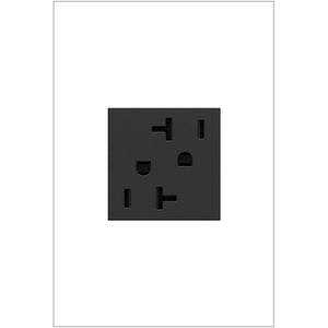 adorne® ARTR202G4 20A Dual Tamper-Resistant Outlet, Graphite