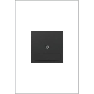 adorne® ASVS12G4 Motion Sensor Switch, Manual On/Auto Off, Graphite, with Microban®