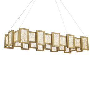 FM Modern 48.13'' LED Linear Pendant, Aged Brass - Main Product Image.jpg